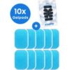 YUGN ems gel pads set 10 stuks voor buikspiertrainer