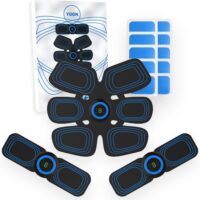 Vitality EMS Trainer Buikspiertrainer Spierstimulator 5x2 Extra Gel Pads
