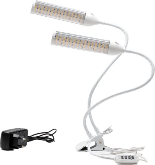 YUGN groeilamp planten full spectrum led kweeklamp 2 stuks