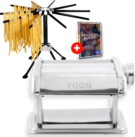Pasta Maker en Pasta Droogrek - RVS - Pasta Machine - Pasta Droger 1