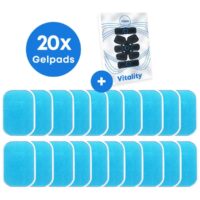 YUGN EMS gel pads 20 stuks met eBook voor buikspiertrainer