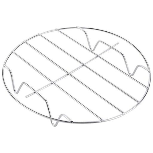 YUGN ovenrooster rond RVS 28 cm voor oven en magnetron