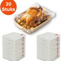 YUGN Braadzakken Voor in de Oven – 2-in-1 Braadzakken voor Oven & Magnetron - 20 stuks