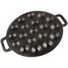 YUGN gietijzeren poffertjespan voor 19 poffertjes