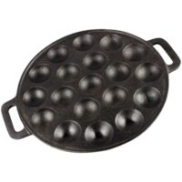 YUGN gietijzeren poffertjespan voor 19 poffertjes