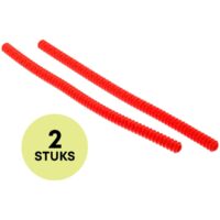 YUGN ovenrek beschermer rood silicone set 2 stuks 38 cm