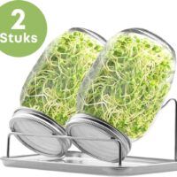Complete YUGN Kiempotten Set – Kweek Gezonde Kiemgroenten