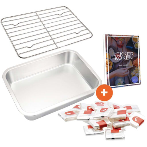 Braadslede Ovenschaal 40 CM en Braadzakken