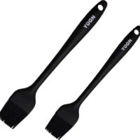 YUGN 2x Bakkwast SET – Keukenkwast – Siliconen BBQ & Bak Kwast