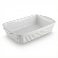 YUGN Braadslede RVS 35x20x5cm – Ovenbestendige Ovenschaal